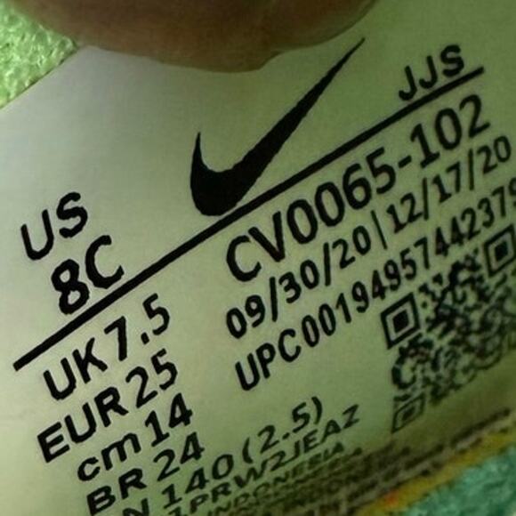 Nike Airmax 90 Toggle White/Crimson Bliss Toddler Sneakers - SZ 8 C - Picture 16 of 16